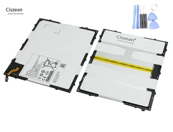 Ciszean 1x 7300mAh EB-BT585ABE Bateriją, Skirtą Samsung Galaxy Tablet Tab 10.1 2016 T580 SM-T585C T585 T580N+ Įrankiai