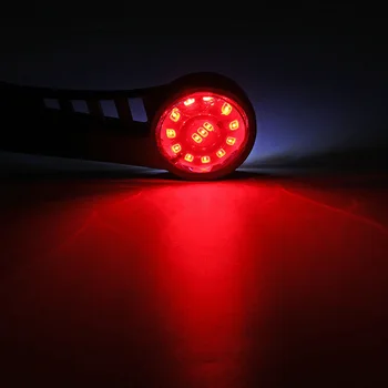 SUHU 2vnt 24V Vandeniui 28 LED Šoninis Gabaritinis Žibintas Raudona Balta Lempa, Priekabos Sunkvežimių Universalus LED Kotelis Šoninis Gabaritinis Žibintas Priedai