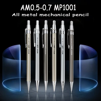2vnt/daug Aukštos Kokybės Full Metal M&G Mechaninė Pieštuku 0.5~0,7 mm Profesionalių Tapybos Ir Raštu Mokyklos Reikmenys