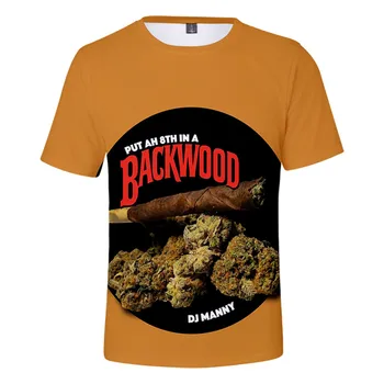 2020 Naujas Backwoods 3d atspausdintas Vasaros Marškinėliai vaikams, vyrams, moterims Marškinėlius Backwoods trumpomis Rankovėmis T Marškinėliai Atsitiktinis Harajuku T-marškinėliai, topai