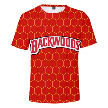 2020 Naujas Backwoods 3d atspausdintas Vasaros Marškinėliai vaikams, vyrams, moterims Marškinėlius Backwoods trumpomis Rankovėmis T Marškinėliai Atsitiktinis Harajuku T-marškinėliai, topai