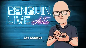 2019 Jay Sankey Pingvinas Live Act Magija Instrukcijos triukui