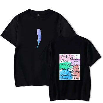 KPOP GOT7 World Tour Albumą AKIS JUMS MARK JACKSON Medvilnės marškinėlius T-marškinėliai trumpomis Rankovėmis Viršūnes marškinėliai Hip-Hop Crewneck T shirts