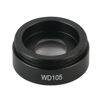 WD105 WD210 0,5 X 1X Pramonės Monokuliariniai Objektyvo Vaizdo Mikroskopo Objektyvo Pagalbiniai Tikslas M35 Montavimas