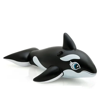 DMAR 190cm Pripučiamas Banginis Milžinišką Važinėti Žaislai Vaikams, Jūros Baseine Plaukti Žaislai Plaukimo Žiedo Ratą Paplūdimio Pripučiamas Čiužinys
