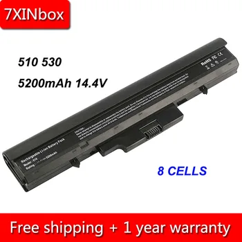 7XINbox 8cell 5200mAh 14,4 V Laptopo Baterija HP 510 530 HSTNN-FB40 HSTNN-IB44 HSTNN-C29C 443063-001 440264-ABC 440265-ABC