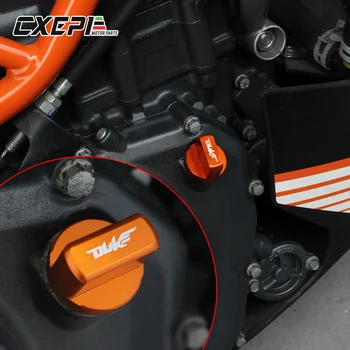 Oranžinė Motociklas CNC Aliuminio Variklio Magnetinio Alyvos išleidimo Kaištis KTM 390 DUKE 2013-2019 KUNIGAIKŠČIO 125/200 Kunigaikščio 250 2017 m. 2018 m. 2019 m.