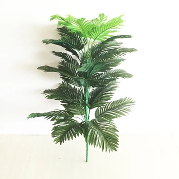 90cm 39 Vadovai Tropinių Augalų Didelių Dirbtinių Palmių Netikrą Monstera Šilko Palmių Lapų False Augalų Lapai Namų, Sodo Dekoro