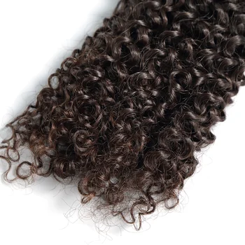 ILARIA Brazilijos Mergelių Keistą Garbanotais Plaukais 4 Komplektus Garbanotas Žmogaus Plaukų Pynimas Ryšulių Natūralių Spalvų, Žmogaus Plaukų priauginimas