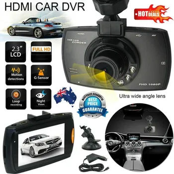 G30L Automobilių DVR Brūkšnys Cam aukštos kokybės Automobilių Kamera, Diktofonas, G-sensorius infraraudonųjų SPINDULIŲ Naktinio Matymo Full HD Karšto pardavimui, Auto Accessaries