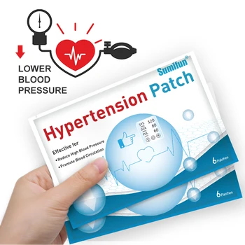 Sumifun 60pcs/10Bags Hipertenzija Pataisa Sumažinti Kontroliuoti Aukštą Kraujo Spaudimą Gipso Kinų Žolelių sumažinti Kraujo Spaudimą