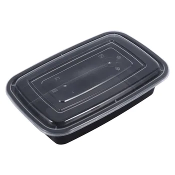 Lunchbox 10vnt/set Valgio Ruošimo Indą Plastikinių Maisto Ruošimo Indą Microwavable Maisto produktų Laikymo Dėžutės Dangtelį Bento Box Šilumos Lunchbox