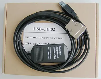 USB-CIF02 USB CIF02 CQM1-CIF02 (CQM1CIF02) Už Omron PLC CPM1, CPM1A, CQM, CPM2A, C200HS, C200HX/HG/JIS, SRM