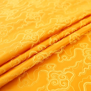 Satino audinio kostiumas brokatas žakardo dizaineris audiniai, medžiagos, siuvimo cheongsam ir kimono už kratinys