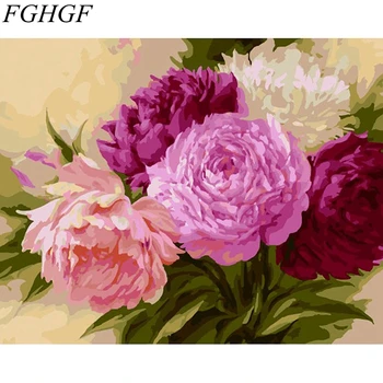 FGHGF Gėlių Įrėminti Paveikslėlį 