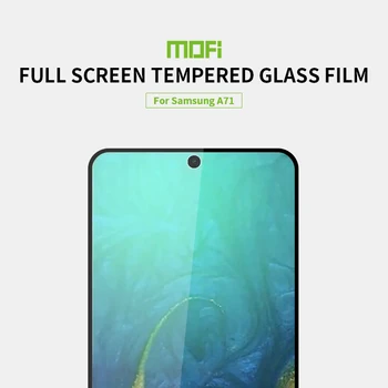 Samsung Galaxy M21S A12 A51 A71 stiklas grūdintas screen protector, pilnas draudimas priekiniai kino guard apsaugos MOFi originalus stiklas