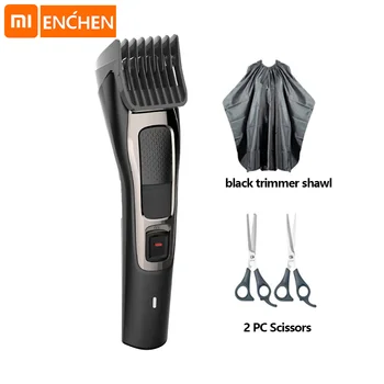 Enchen Elektriniai Plaukų Žoliapjovės Vyrų Clipper USB Greito Įkrovimo Plaukų Cutter 20-Segmento Sukimosi Reguliavimas Šeimos Draugas, Dovanos