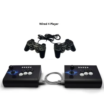 IYO Pandora Box 3D WIFI 4018 1 taupymo Funkcija Multiplayer Valdikliu Atskiras stilius Arcade Žaidimų Konsolės, Kabinetas 4 žaidėjų
