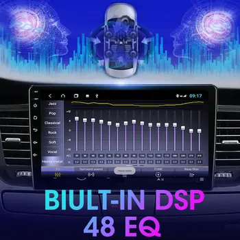 48EQ 4G+64G Carplay Automobilio Radijo Multimedia Vaizdo Grotuvas 