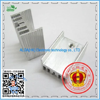 Nemokamas pristatymas .TO-220 Tranzistorius ypatingos kokybės radiatorių 15 * 10 * 21MM baltos spalvos aliuminio plokštelėmis