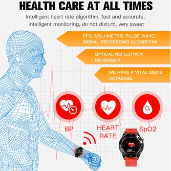 Beurself Smart Žiūrėti F22 Vyrų Touch Fitness Tracker Širdies Ritmo Smart Apyrankės Moterims Kraujo Spaudimas Laikrodis Skambinkite Pranešimą Sporto Juostos