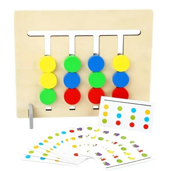 4 Spalvų Dėlionė, skirta Vaikams Vaikų Švietimo Žvalgybos Žaislų Žaidimą Vaikams Žaislas NSV775