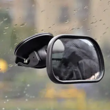 360 Laipsnių Reguliuojamas Automobilių Galinio vaizdo veidrodėliai su siurbimo taures & įrašus Automobilio Užpakalinės Sėdynės Saugos galinio vaizdo Veidrodėlis Kūdikiui Interjero Veidrodėliai