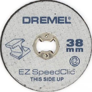 DREMEL 2615S456JC EZ SpeedClic: rinkinys 5 pjovimo diskai, metalo. SC456