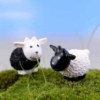 10VNT Kawaii Mini Avių Gyvūnų Namų Micro Pasakų Sodo Figūrėlės Miniatiūros Sodo Namų Dekoro Priedai 