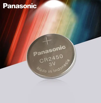 5PC Naujas Originalus Panasonic CR2450 CR 2450 3V Lithium Button Cell Baterijos Monetos Baterijas Laikrodžiai,laikrodžiai,klausos