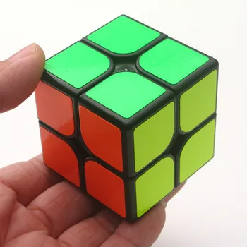 Yj Guanpo 2x2x2 Greitis Kubo Magic Cube Puzzle Black 2x2 Lipdukas Greičio Kubo Švietimo Autizmo Žaislai, Dovanos Vaikams, Vaikai