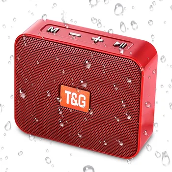 TG166 Mini Portable Bluetooth Speaker Mažas Belaidžių Muzikos Kolonėlės žemų dažnių garsiakalbis, USB, Garsiakalbiai, Telefonų, su TF FM Radijas
