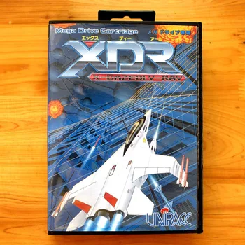 XDR X-Dazedly-Ray 16 Bitų SEGA MD Žaidimo Kortelės Su Mažmeninės Langelyje Sega Mega Drive Genesis