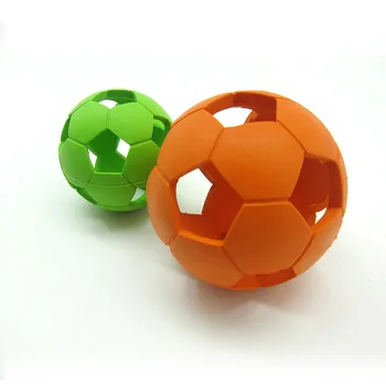 Augintiniai Žaislai AVEVA Gumos Tamprumo Jėga Tuščiaviduriai Futbolo Šuo Krūminių Dantų Žaislus, Atsparių Gumos