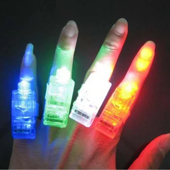 LED Piršto Žiedą, Sijų Šalies Klubą Įtaisą Švyti Lazerio Šviesos Fakelas