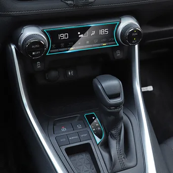 Automobilio Prietaisų Skydelyje Raštas Toyota RAV4 RAV-4 2020 2021 2019 prietaisų Skydelio Membrana Kino Centro Kontrolės Touchscreen Raštas
