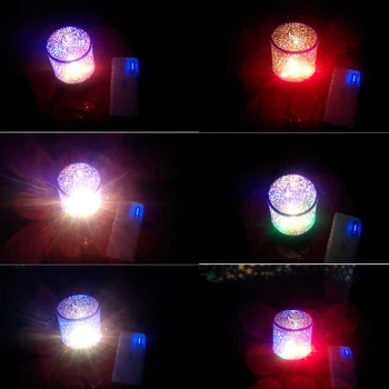 Kūrybos Star LED Šviesos Projektorius Nakties Šviesa 