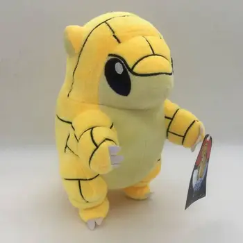 Sandshrew pliušinis lėlės Kawaii Geltona Pangol Japonijos Anime Simbolių Aukštos Kokybės Gyvūnų Įdaryti Žaislai vaikams dovanų Kolekcija