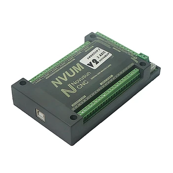 NVUM 4 Ašies Mach3 USB Kortelę, 200KHz CNC router 3 4 5 6 Ašies Judesio Kontrolės Kortelės Breakout Laive 