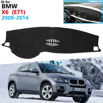 Prietaisų skydelio Dangtelis Apsauginis Padas BMW X6 E71 2008~Automobilių Reikmenys galiniu langu skėtį nuo saulės Anti-UV Kilimų 2009 m. 2010 m. 2012 m. 2013 m.