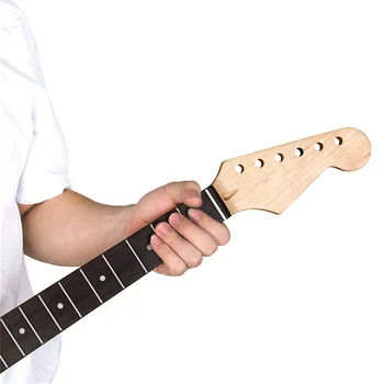 Gitaros Kaklo Aukštos Kokybės Klevo Medienos Fingerboard ST 22 Nervintis Kaklo Gitara Fretboard už Fender Stratocaster