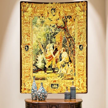 Paslaptingas Taro gobelenas sienų apdailai Mandala raganavimas gobelenas Bohemijos Hipių namų puošybai čiužinys