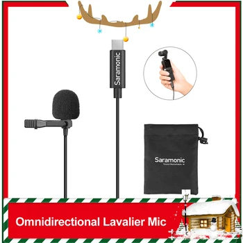 Saramonic LavMicro U3-OP įvairiakryptė Lavalier Microphone su Tipas-C Jungtis DJI OSMO™ Kišenėje