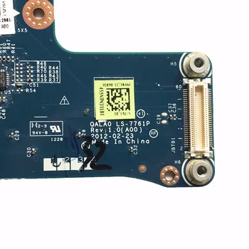 UŽ Dell Latitude E6530 VGA USB Garso Uostų Įvesties ir Išvesties IO plokštės 07TRKR 7TRKR QALA0 LS-7761P Patikrintas Greitas Laivas