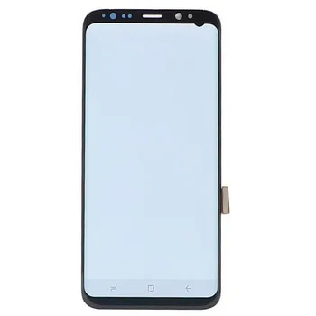 Originalus LCD Samsung Galaxy S8 Su rėmo Ekranas G950 G950F G950A G950U Lcd Ekranas Su negyvų pikselių Jutiklinis Ekranas Skaitmeninti