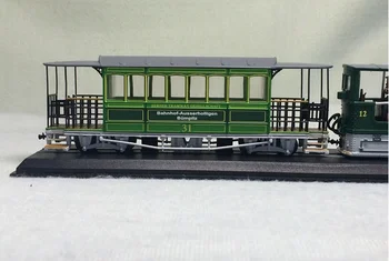 1:87 G3/3 (SLM) - 1894 m. Šveicarijos Geležinkelių Garo Lokomotyvą Modelis Traukinio Statinis