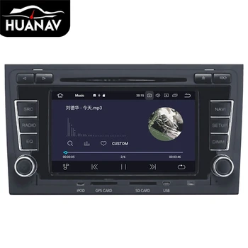 Automobilinis DVD / CD grotuvas GPS Navigacija Audi A4, S4, RS4 2003-2012 daugialypės terpės grotuvas, 2 din radijo Galvos vienetas Android 9.0 4GB+32GB