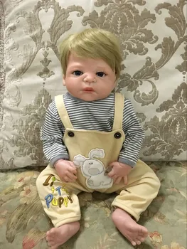55cm Full Body Silikono Reborn Baby Boy Lėlės, Žaislai Žaisti Namuose Maudytis Žaislas Naujagimiui Gimtadienio Dovana Kalėdų dovana