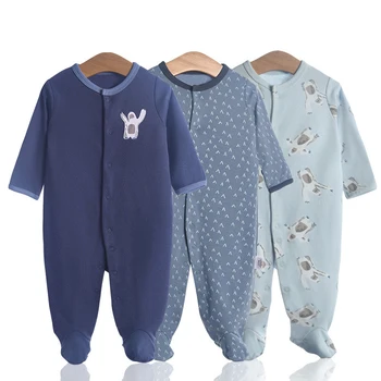 Naujagimis berniukas drabužius baby girl romper jumpsuit kūdikių pižama drabužių žiemos 3Pcs medvilnės šiltas infantil bamblys kostiumų mados bebe