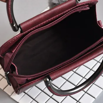 OCARDIAN HandbagsSmall Mini Crossbody Maišeliai Moteris Mados Kietų Plaukų Kamuolys Paprastas Dizainas Pečių Maišą 